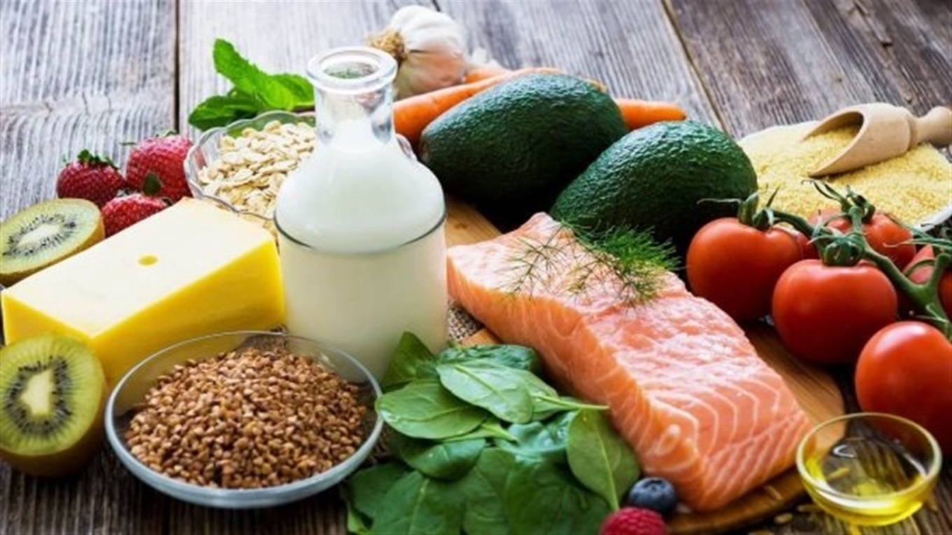 Ingredients laid out for batch cooking on a kitchen counter